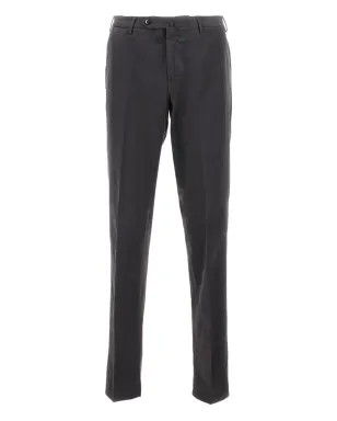PT Torino front-closure side-pocket trousers - Grey - サムネイル1