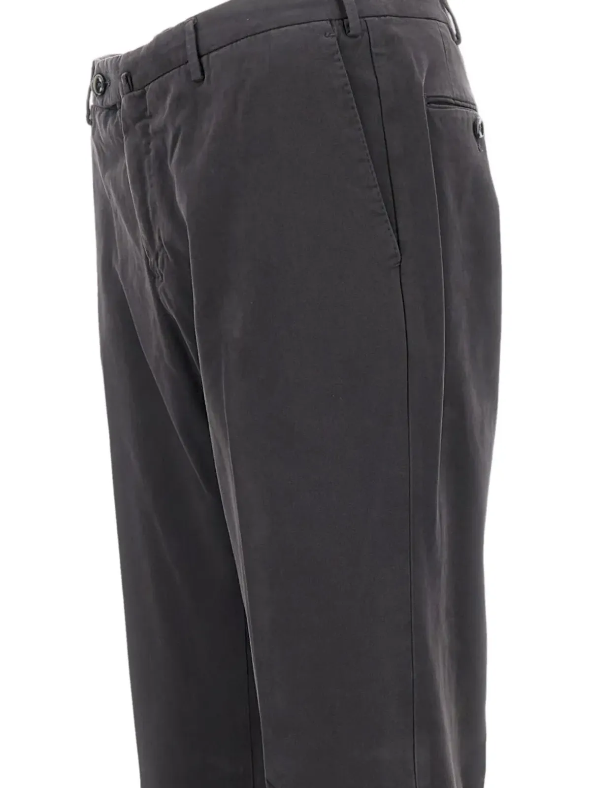 PT Torino front-closure side-pocket trousers - Grey - 画像3