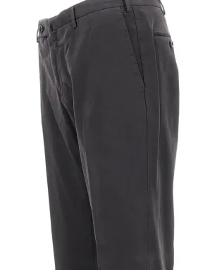 PT Torino front-closure side-pocket trousers - Grey - サムネイル3