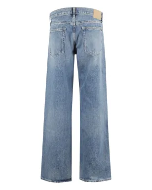 rag & bone ファイブポケット色落ちのワイドレッグジーンズ - サムネイル2