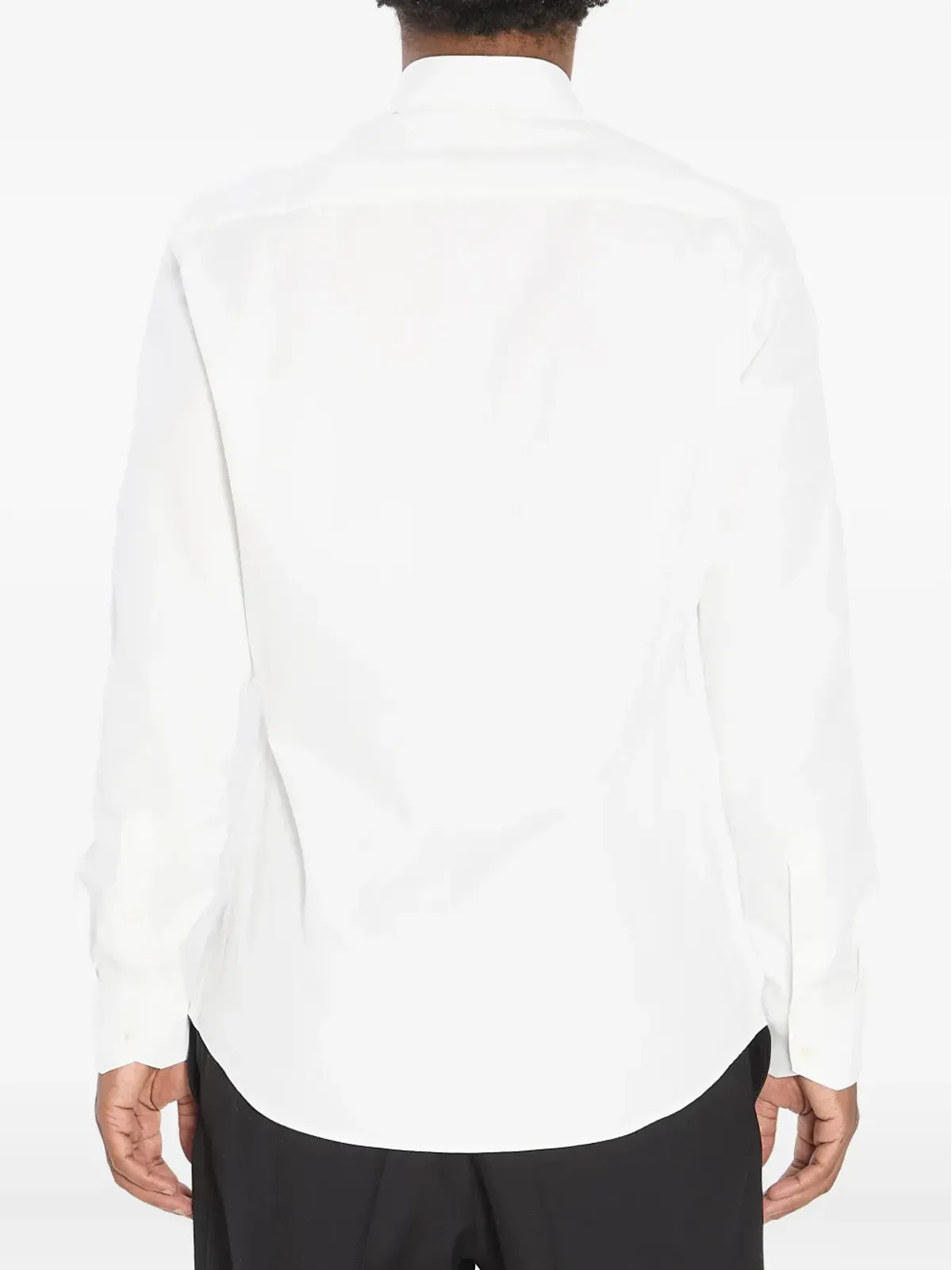 FENDI collar cotton shirt - White - 画像3