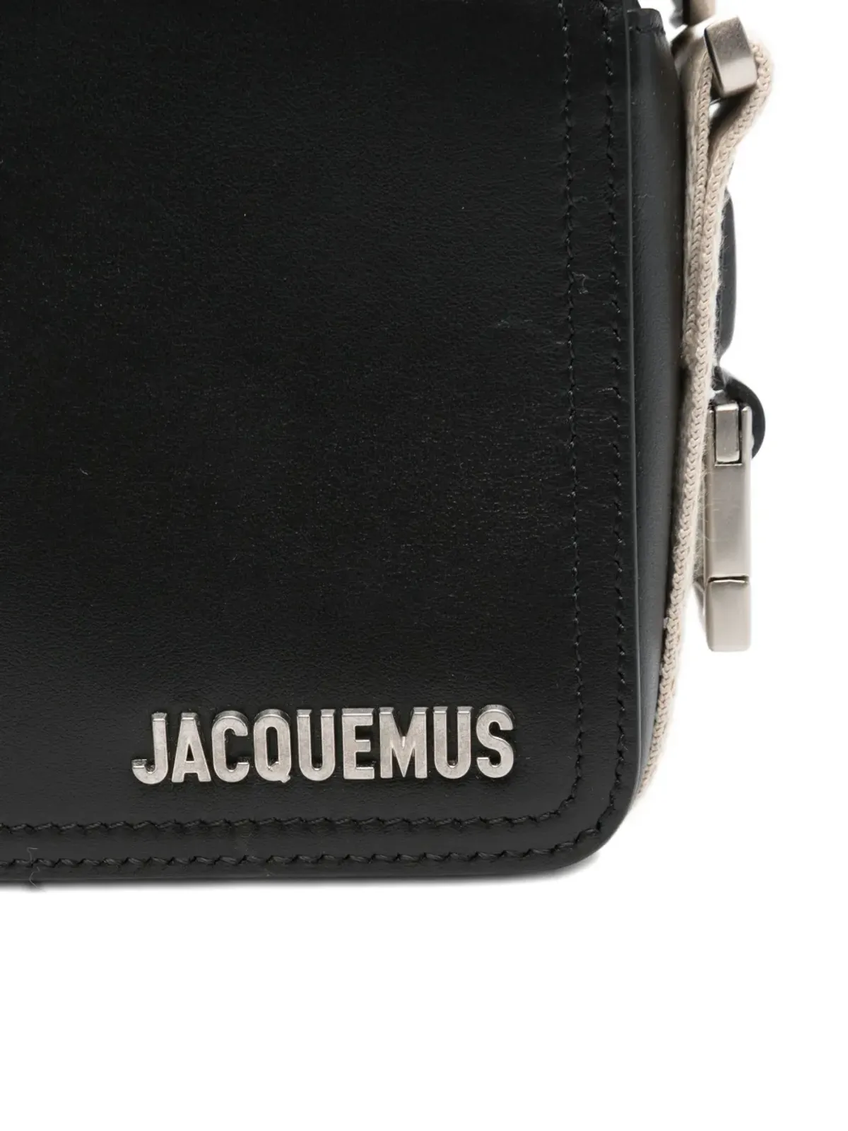 Jacquemus ロゴプレート ユーティリティショルダーバッグ - 画像4