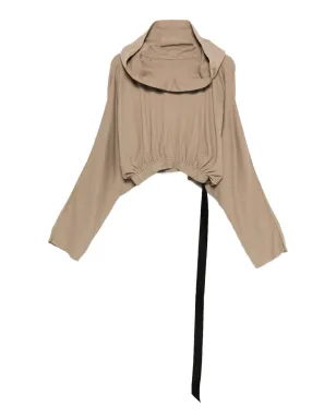 Rick Owens DRKSHDW 裾ゴム入りフード付きパーカー - サムネイル1