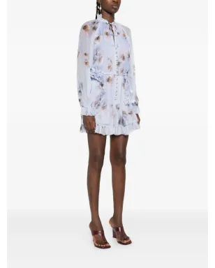 ZIMMERMANN 花柄のフリル付きプレイスーツ - サムネイル3