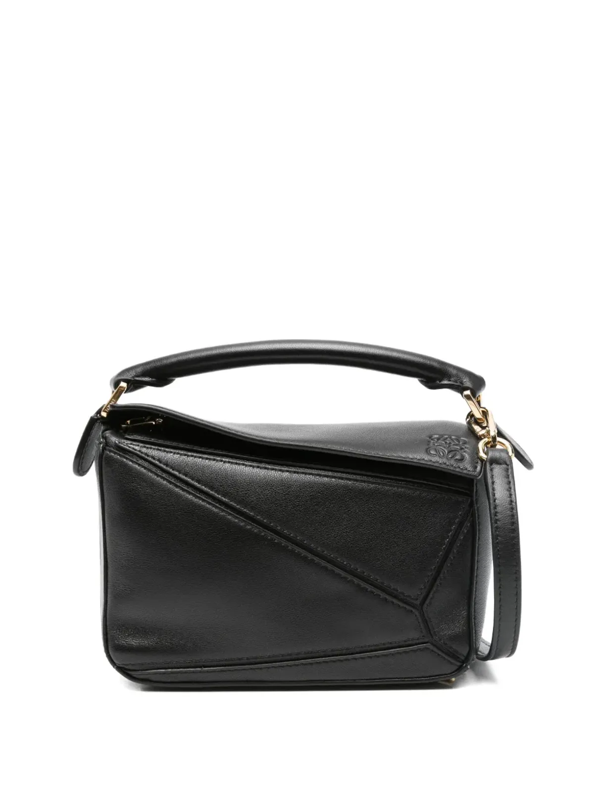 LOEWE ミニ Featherlight Puzzle レザー クロスボディバッグ - 画像1