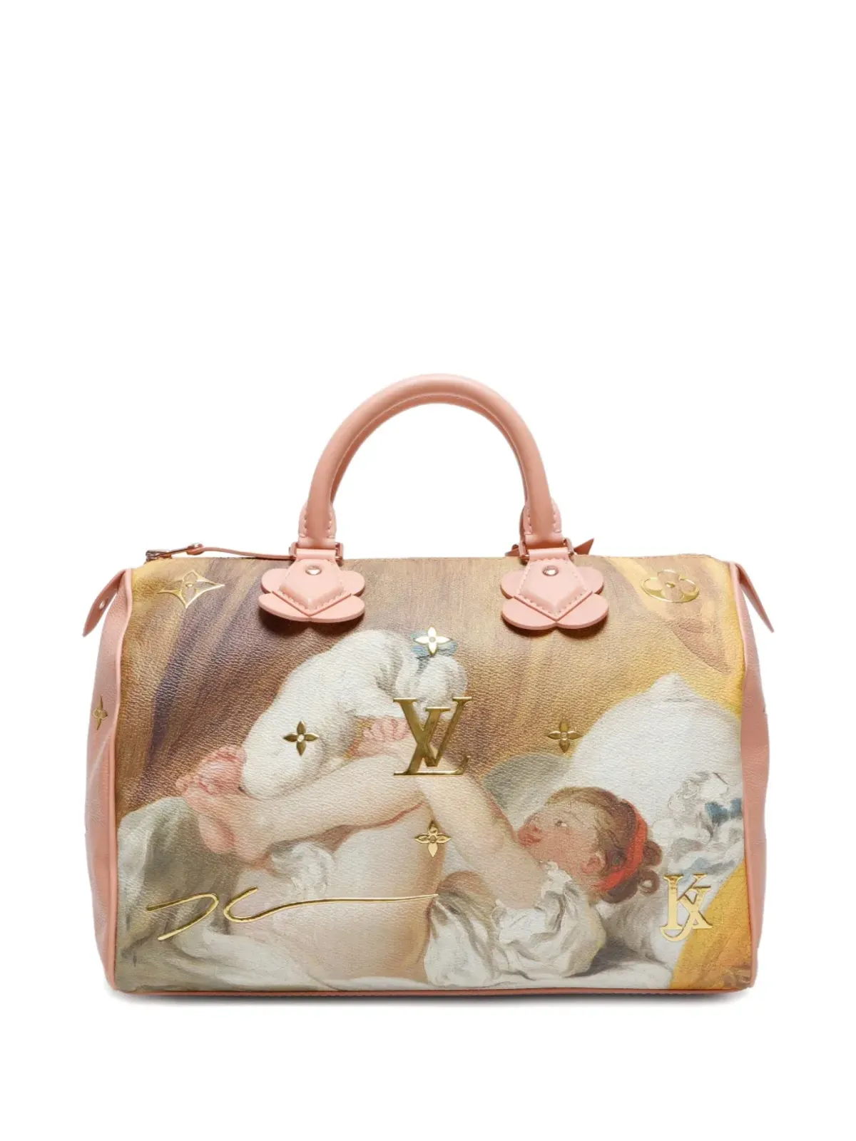 Louis Vuitton ビンテージ Fragonard Speedy ハンドバッグ - ピンク - 画像2