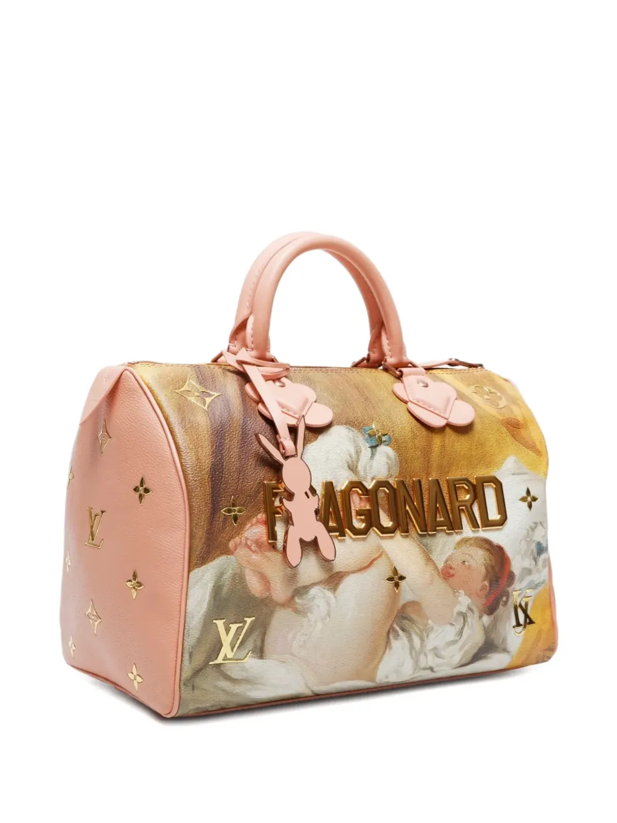 Louis Vuitton ビンテージ Fragonard Speedy ハンドバッグ - ピンク - 画像3