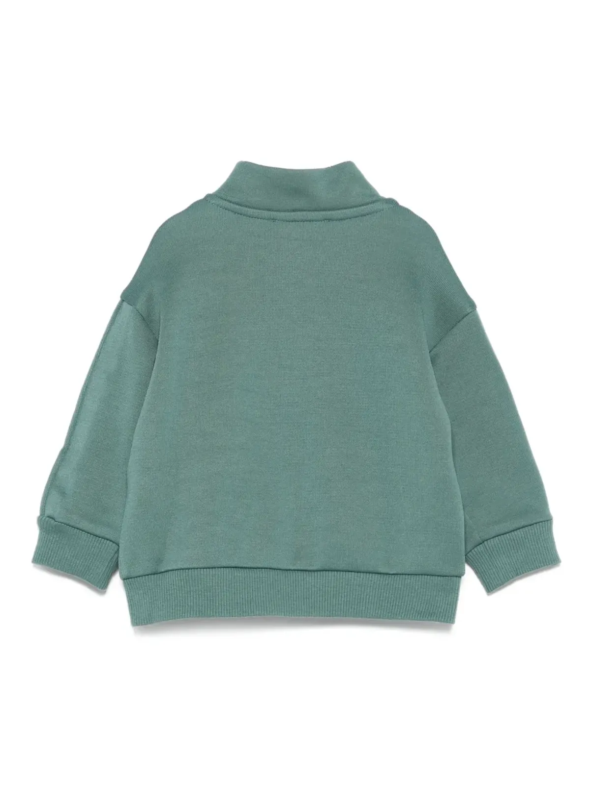 Emporio Armani Kids エンボスロゴ ジップアップ スウェットシャツ - 画像2