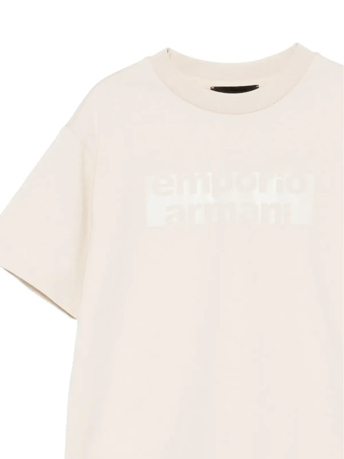 Emporio Armani Kids イーグルロゴ コットンTシャツ - 画像2