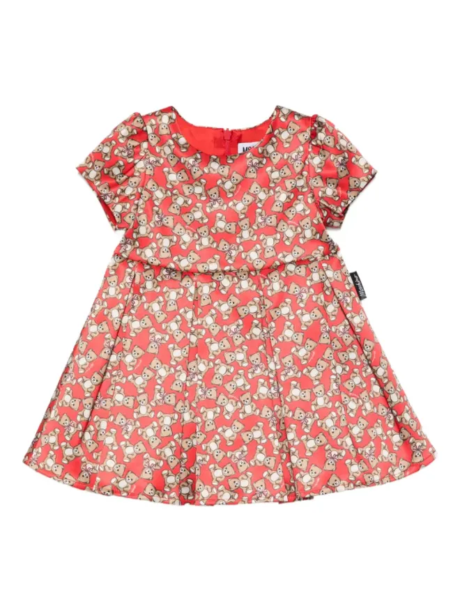 Moschino Kids Moschino Kids テディプリント ドレスの商品画像