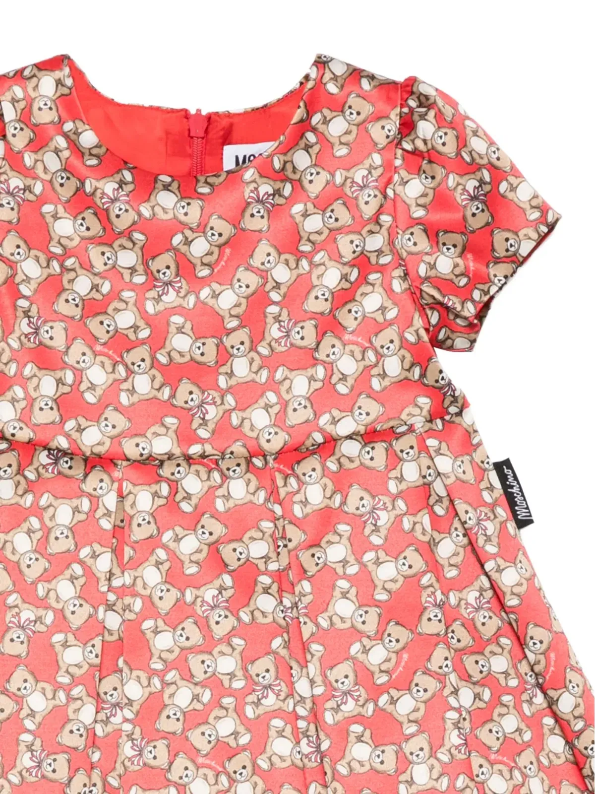 Moschino Kids テディプリント ドレス - 画像3