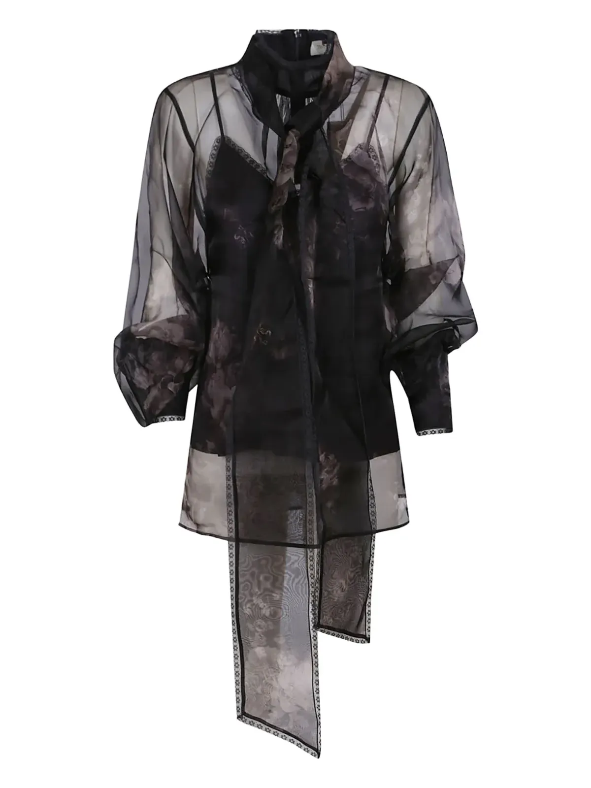 ZIMMERMANN パネルドタイネックトップス - 画像1