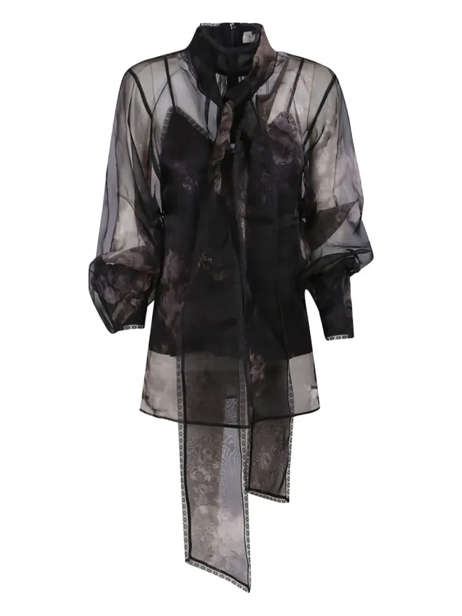 Zimmermann ZIMMERMANN パネルドタイネックトップスの商品画像