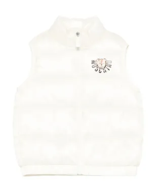Moschino Kids ジレ（キルト ロゴ） - サムネイル1
