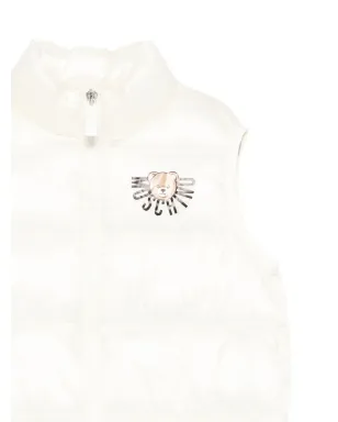 Moschino Kids ジレ（キルト ロゴ） - サムネイル3