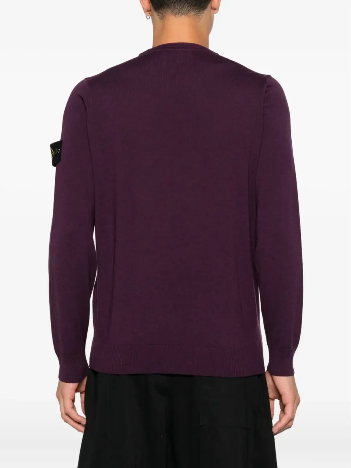 Stone Island クルーネック バージンウールセーター - 画像4