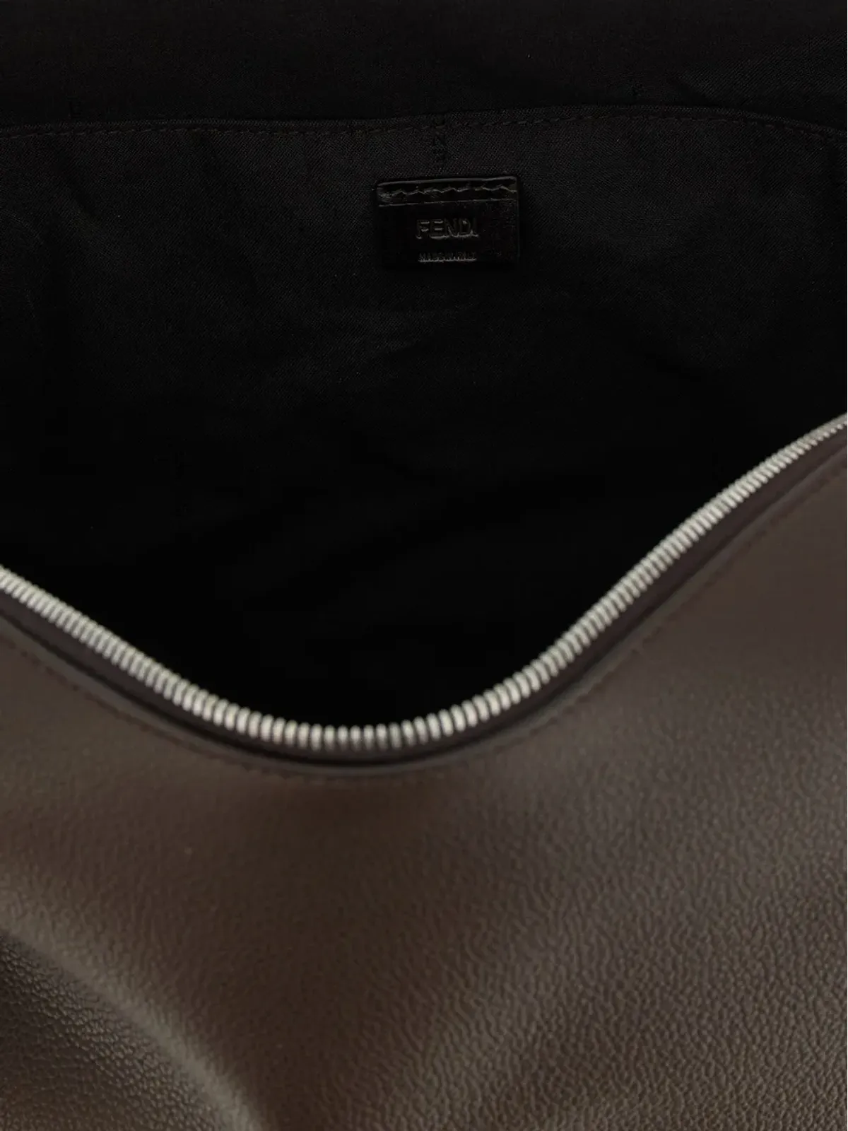 FENDI FFロゴ レザー ショルダーバッグ - 画像4