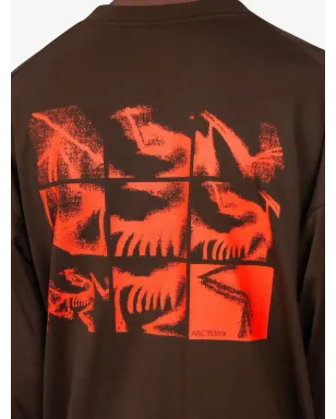Arc'teryx Kragg Bird Tile コットンTシャツ - サムネイル4