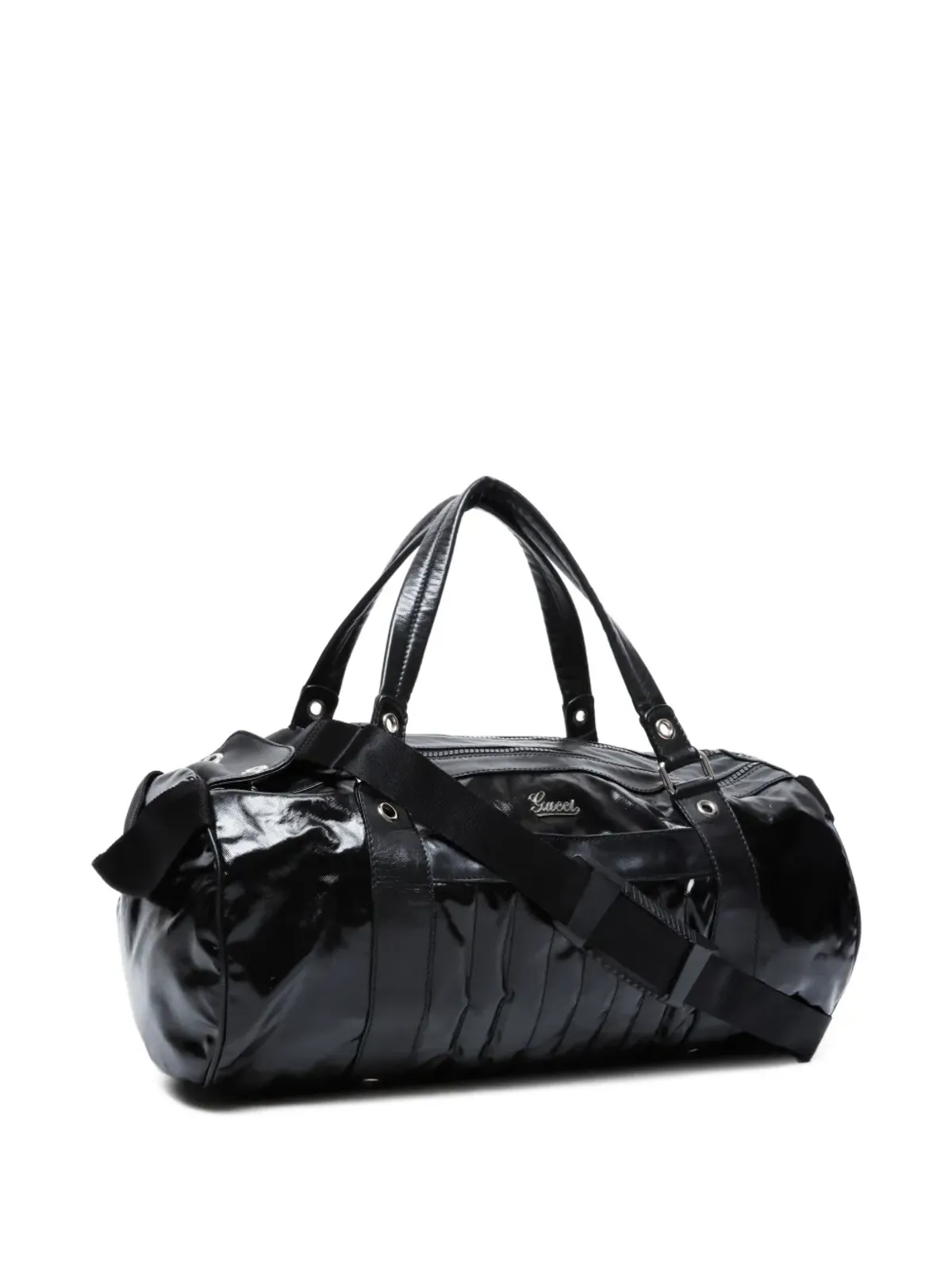 Gucci Pre-Owned 2000-2015s ロゴ ボストンバッグ - 画像3