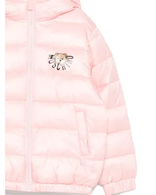 Moschino Kids ロゴプリント入りパデッドジャケット - サムネイル3