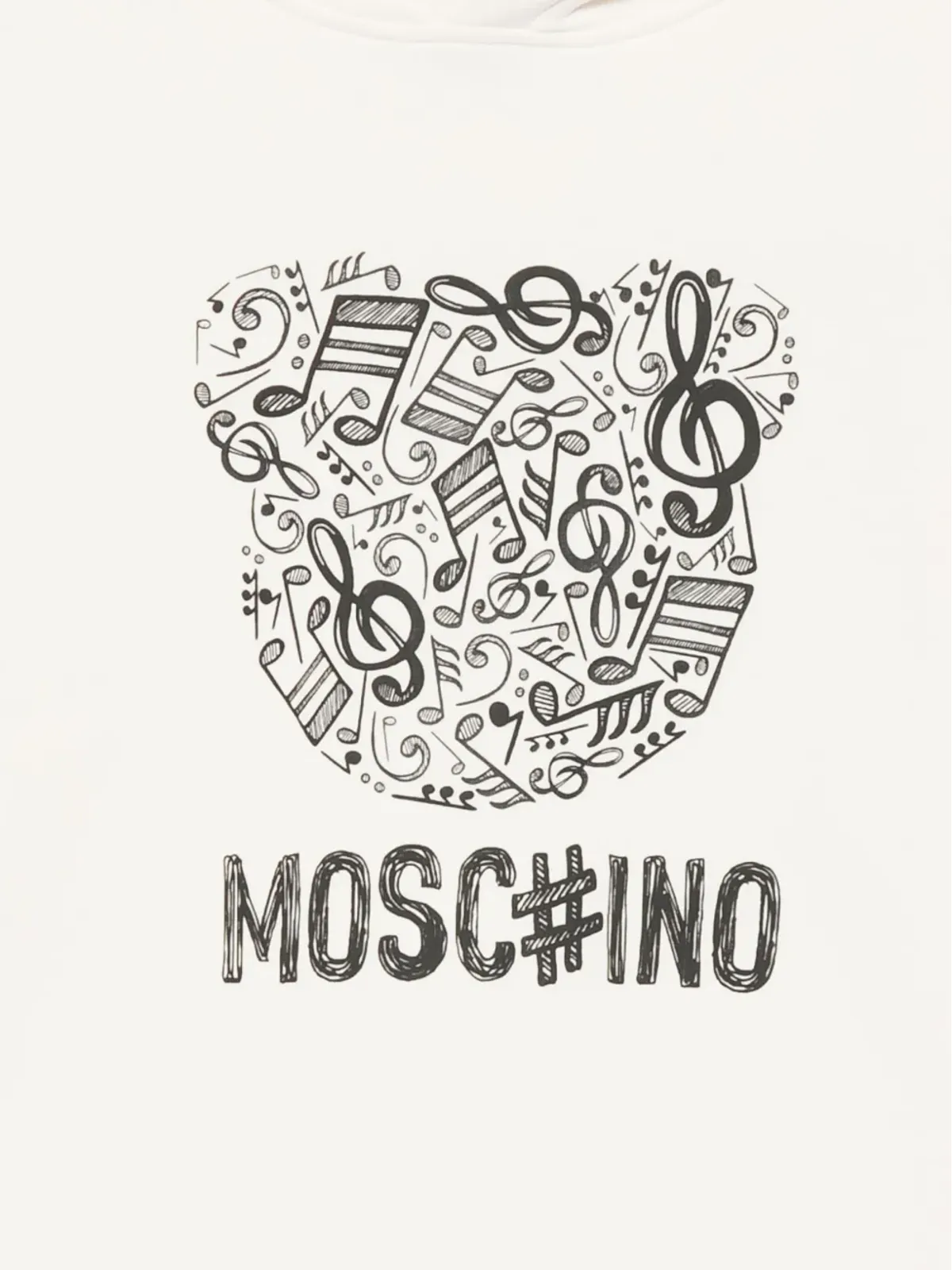 Moschino Kids ロゴディテールのフード付きドレス - 画像3
