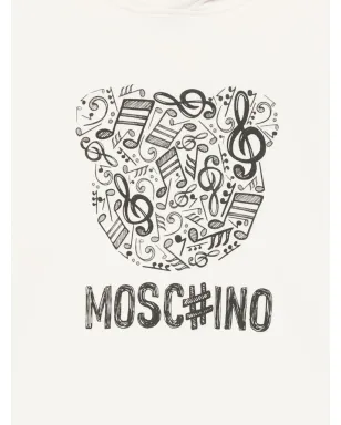 Moschino Kids ロゴディテールのフード付きドレス - サムネイル3