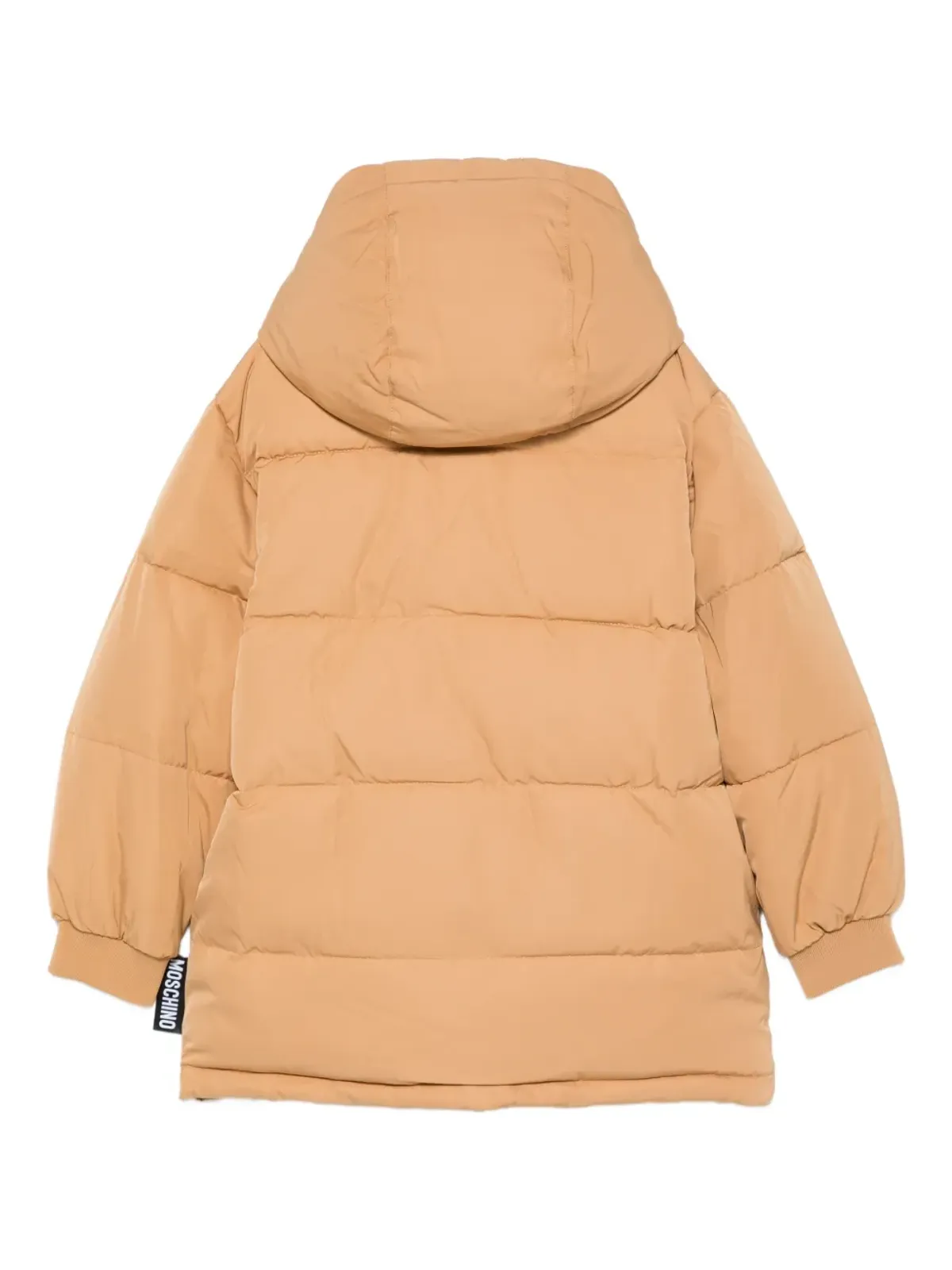 Moschino Kids ロゴディテール パッド入りコート - 画像2