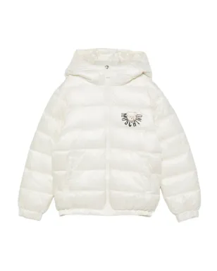 Moschino Kids ロゴディテール パディッドジャケット - サムネイル1