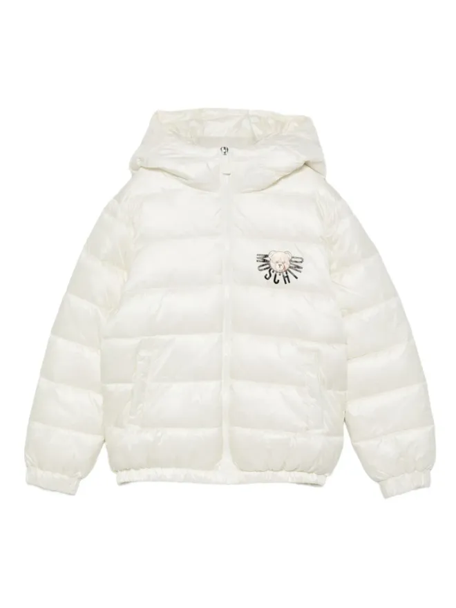 Moschino Kids Moschino Kids ロゴディテール パディッドジャケットの商品画像