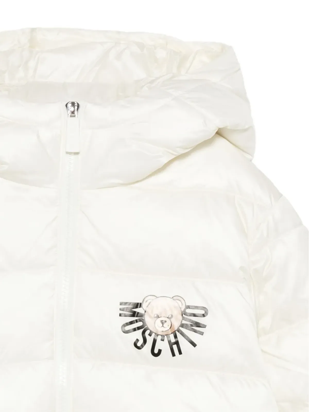 Moschino Kids ロゴディテール パディッドジャケット - 画像3