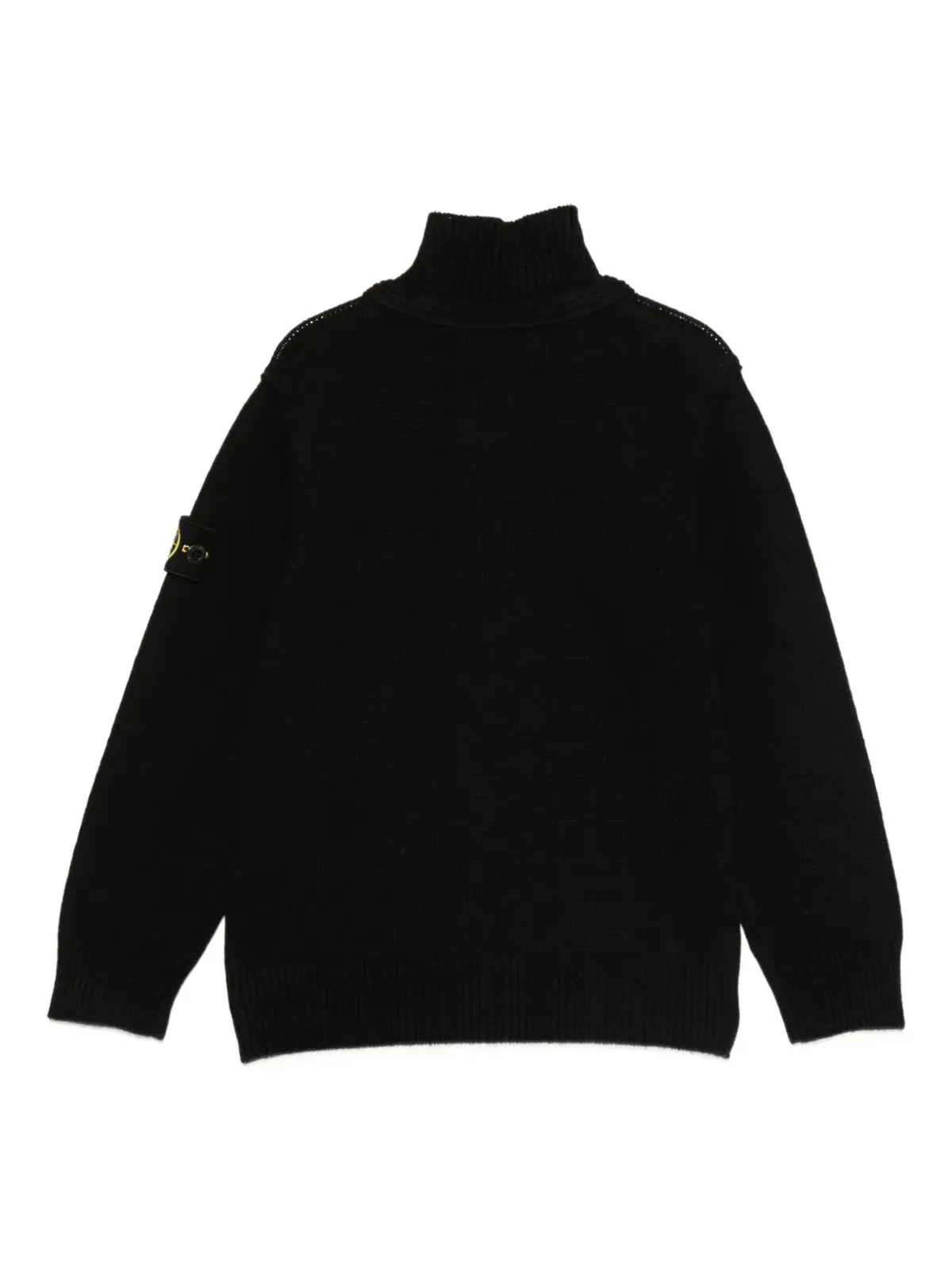 Stone Island Junior ハイネックボタンカーディガン - 画像2