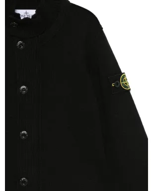 Stone Island Junior ハイネックボタンカーディガン - サムネイル3