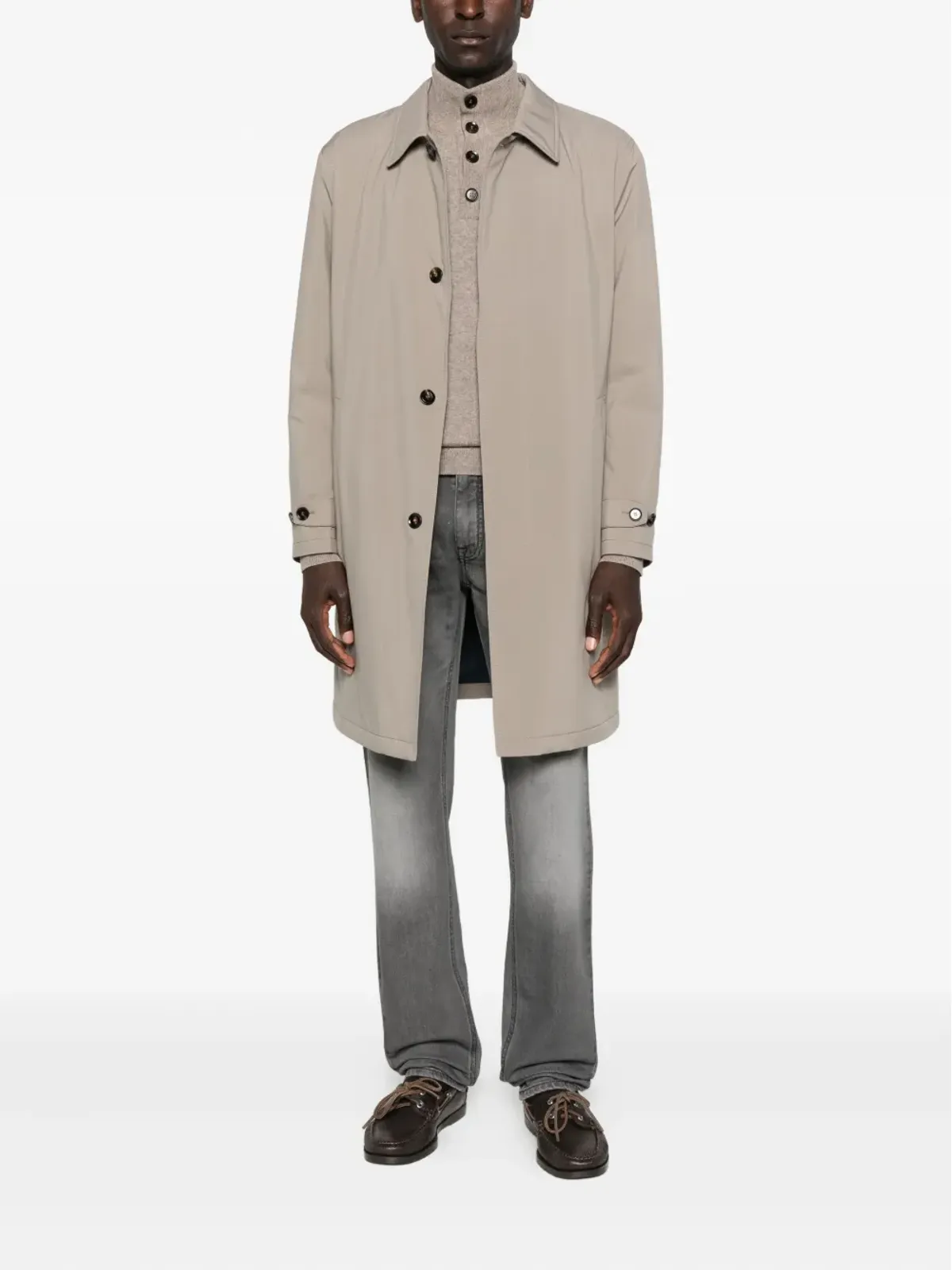 Brioni ハイネックセーター（ニュートラルカラー） - 画像2