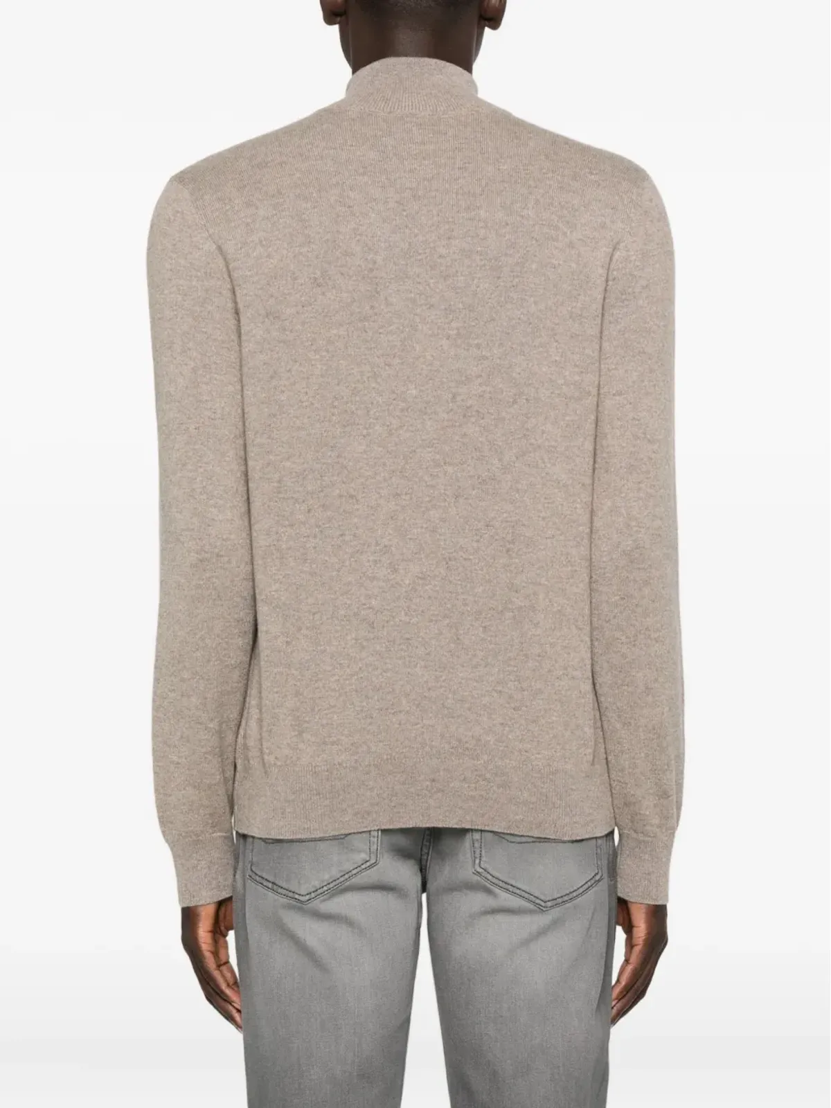 Brioni ハイネックセーター（ニュートラルカラー） - 画像4