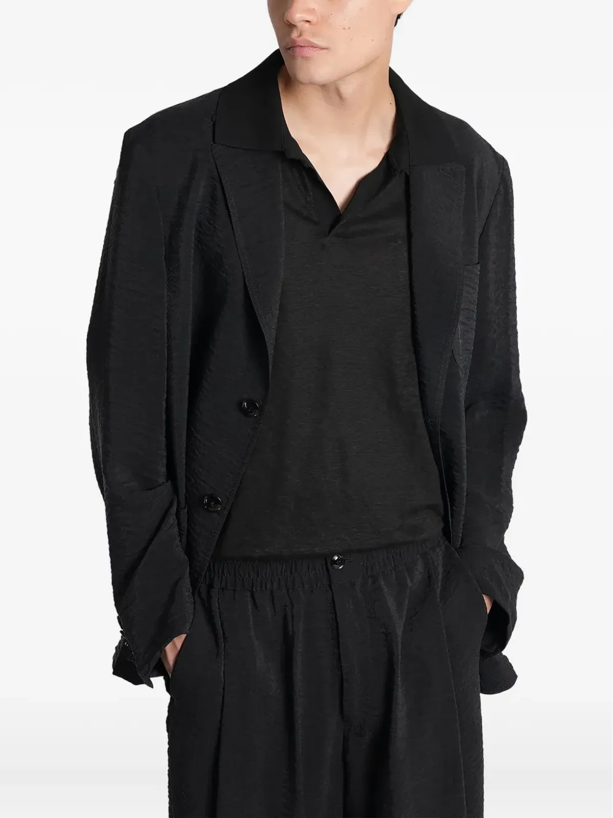 Giorgio Armani ショートスリーブTシャツ - ブラック - 画像5