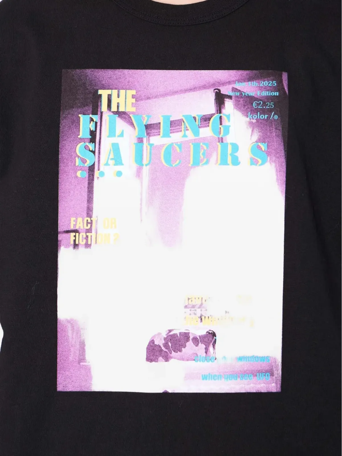 Kolor フライングソーサーズ グラフィックTシャツ - 画像3