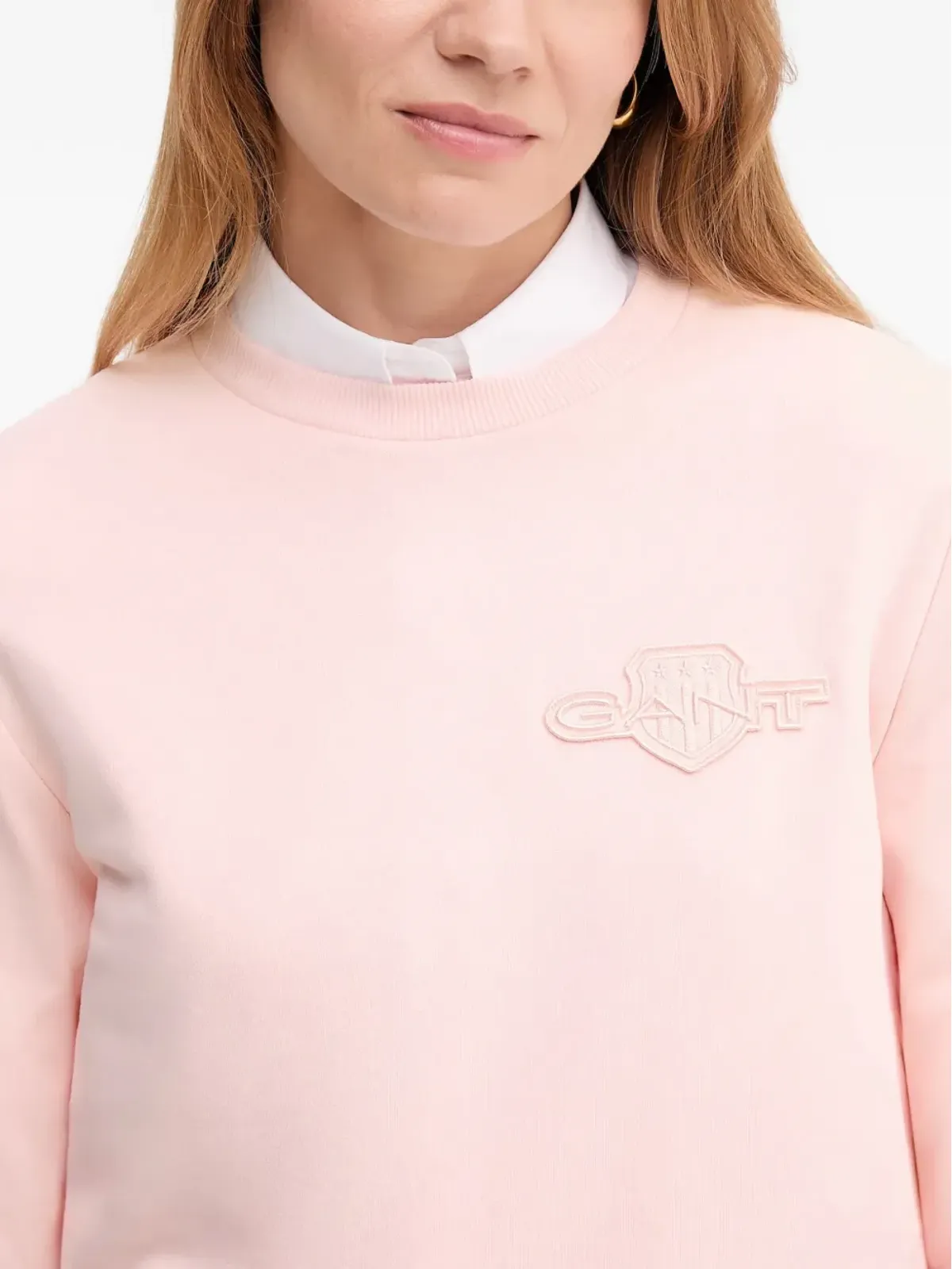 Gant ロゴ刺繍スウェットシャツ - 画像4