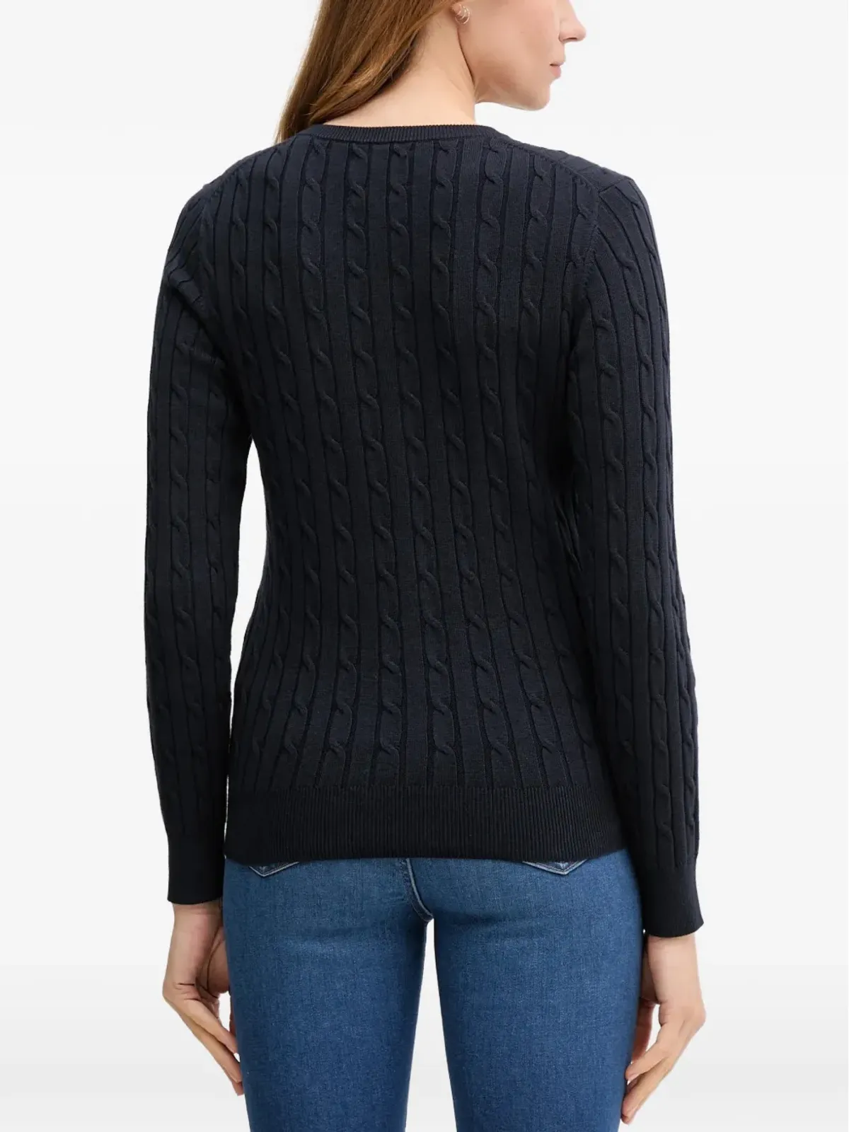 Gant ケーブルニット ボタン付きカーディガン - 画像3