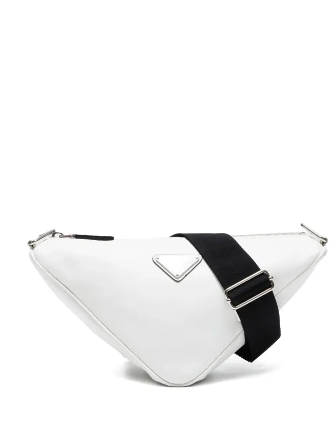 Prada Pre-Owned Prada ビンテージ トライアングルロゴ ショルダーバッグ ホワイトの商品画像