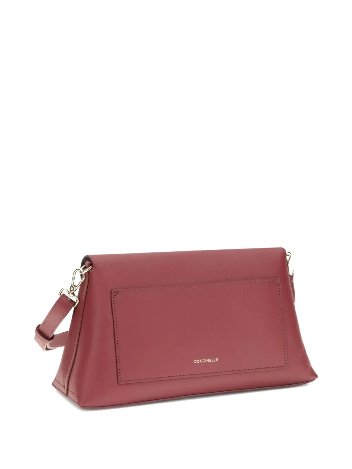 Coccinelle ニクラ 円形バックル付き カーフレザー ショルダーバッグ - 画像2
