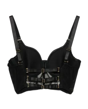 Something Wicked Mia balconette wired bra - Black - サムネイル2