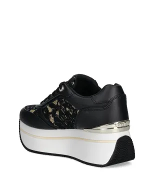 GUESS USA レースプラットフォームスニーカー - サムネイル4