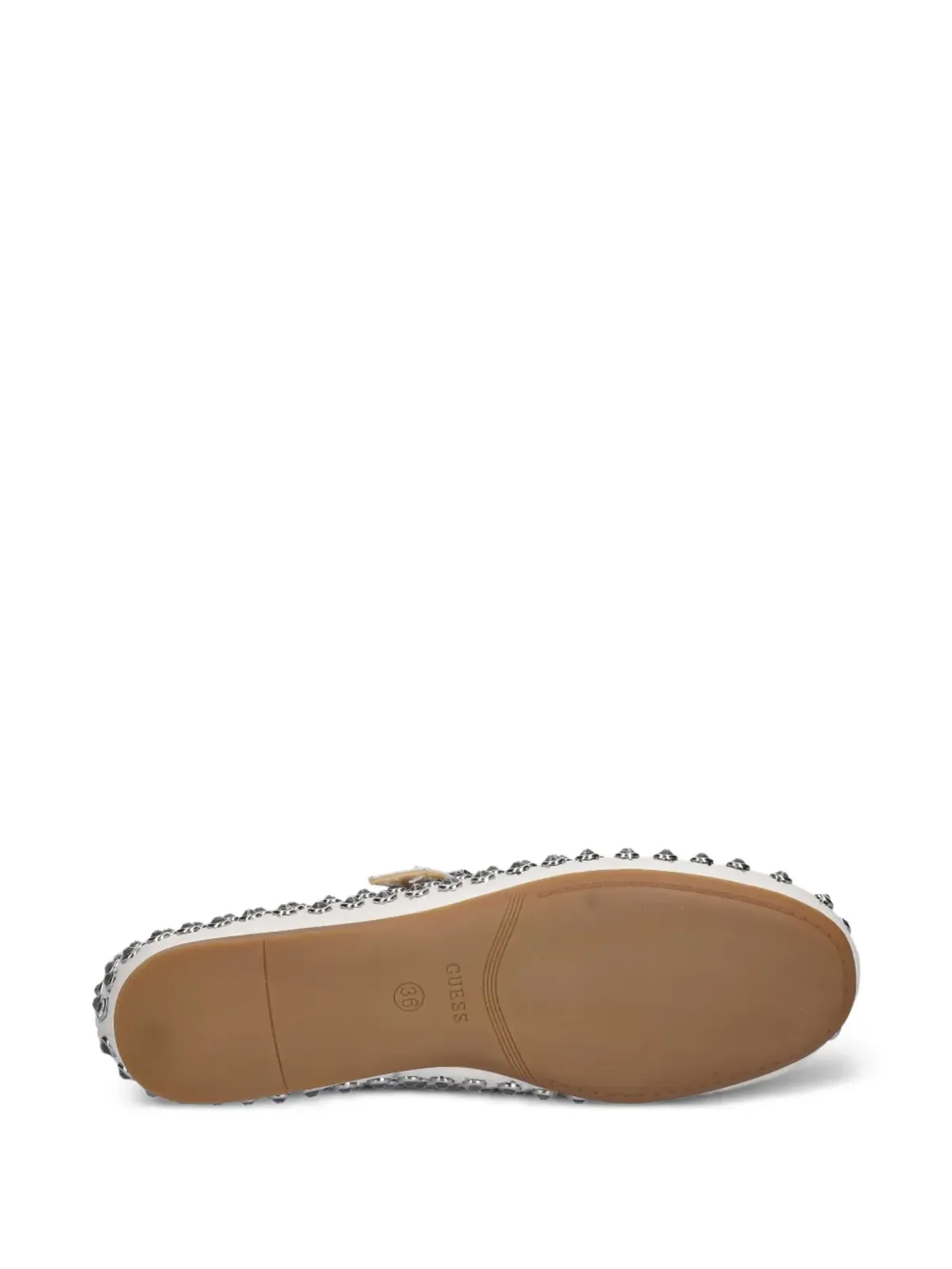 GUESS USA スタッズ付きバレエフラット - 画像5