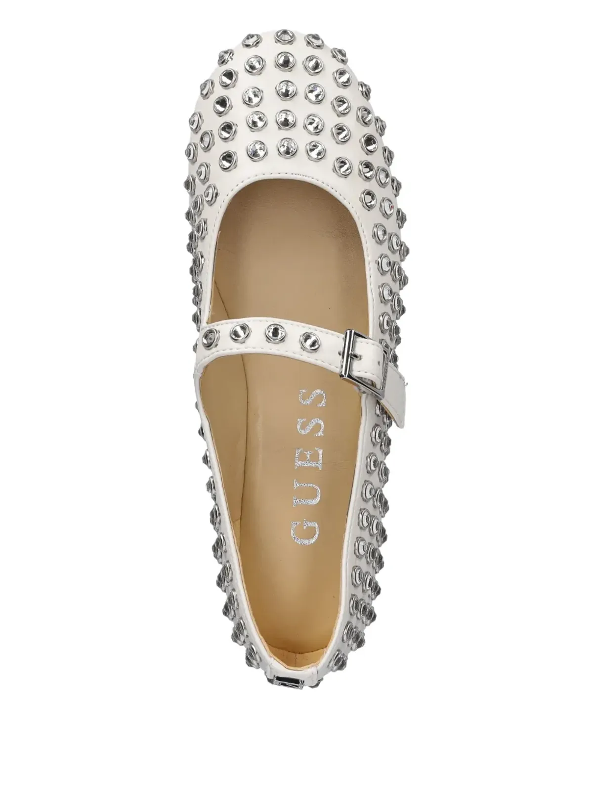 GUESS USA スタッズ付きバレエフラット - 画像4