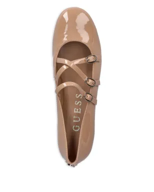 GUESS USA ストラップバックル バレエフラット - サムネイル3