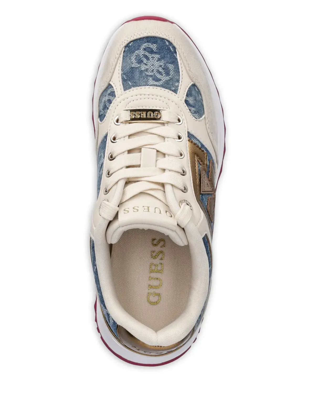 GUESS USA Korenzo 4G ロゴプリント スニーカー - 画像3