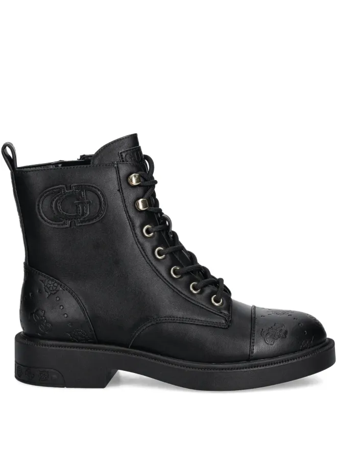 GUESS USA GUESS USA ロゴ入りレースアップブーツの商品画像