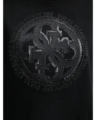 GUESS USA ロゴ入りスパンコール装飾スウェット - サムネイル5
