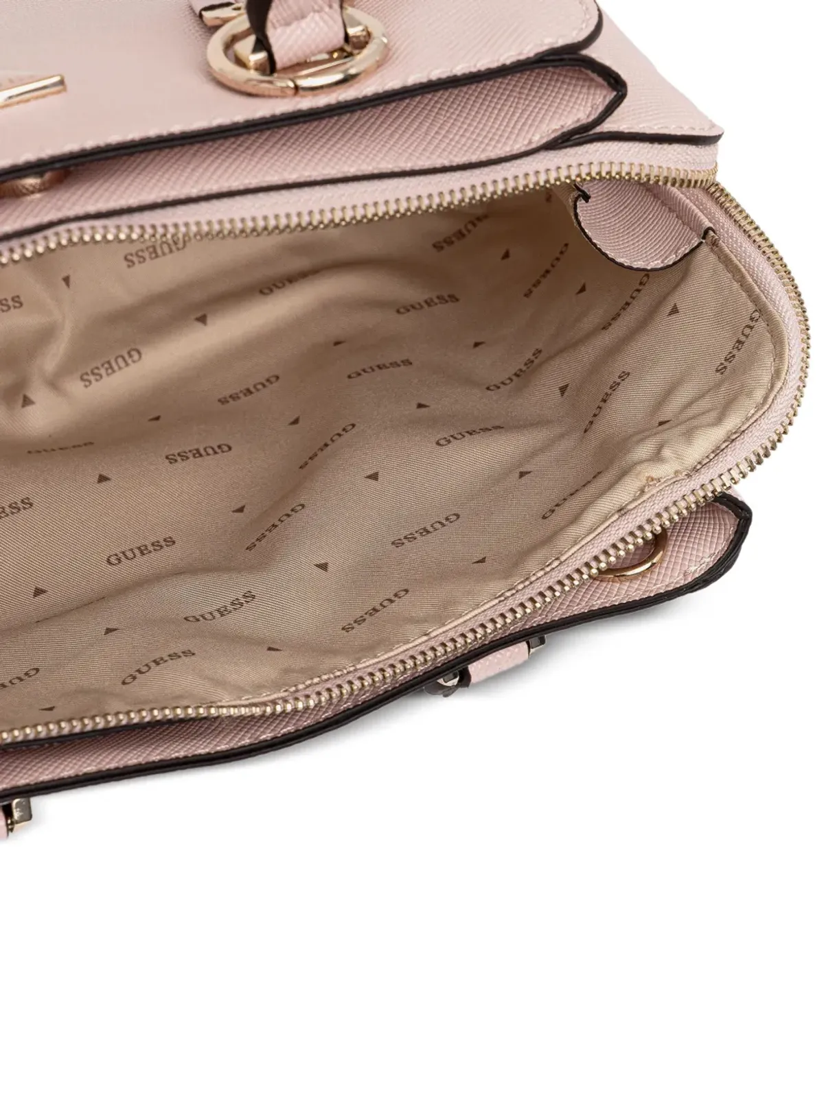 GUESS USA トップハンドル チャーム サッチェル - 画像5