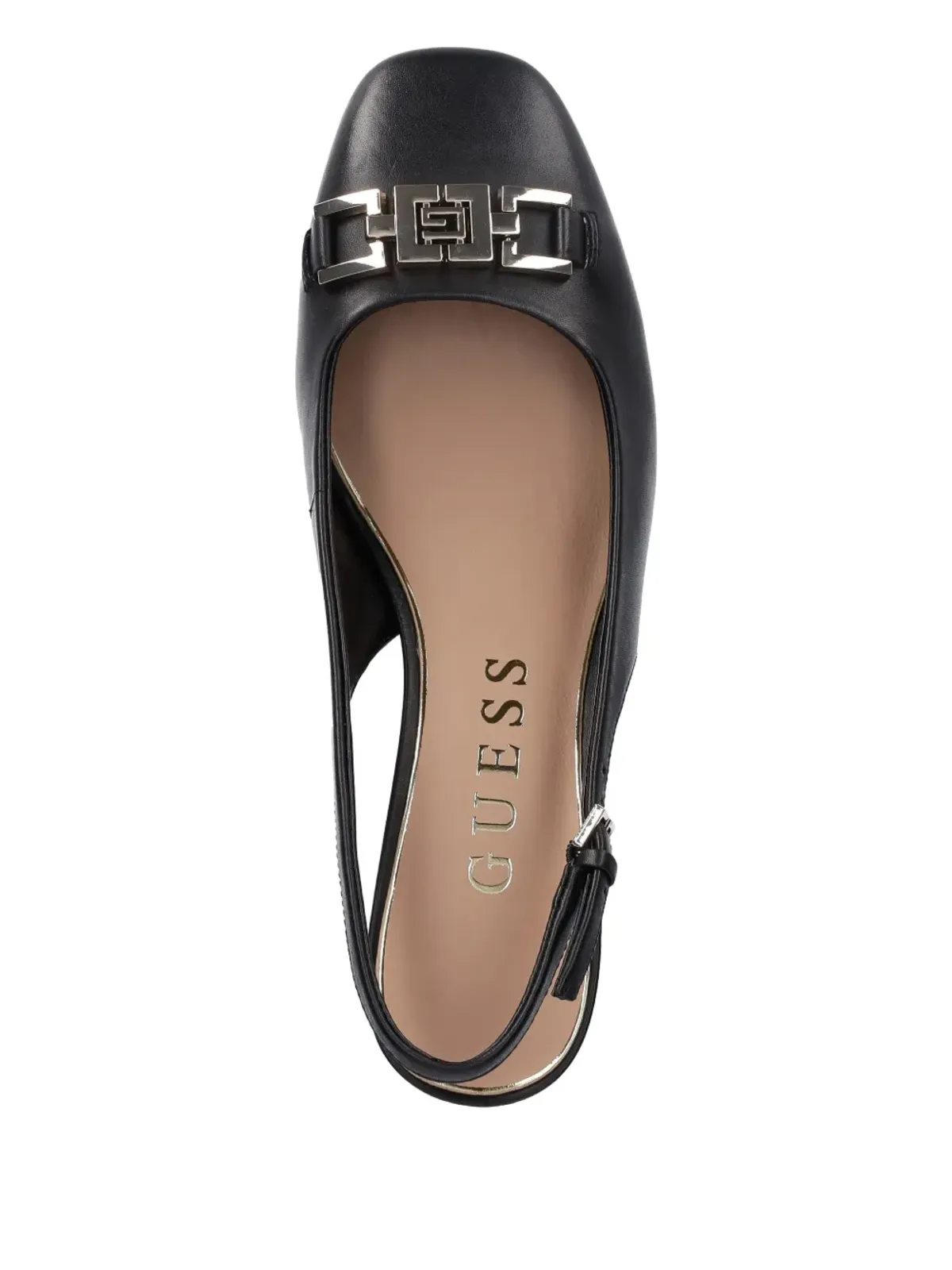 GUESS USA バックル付きブロックヒールパンプス - 画像3